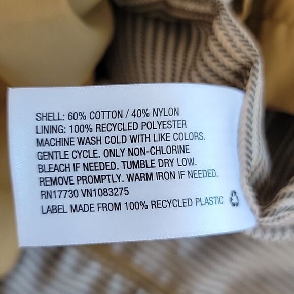 a new day Women's Camel Colored Trench Coat Size S - Picture 11 of 11